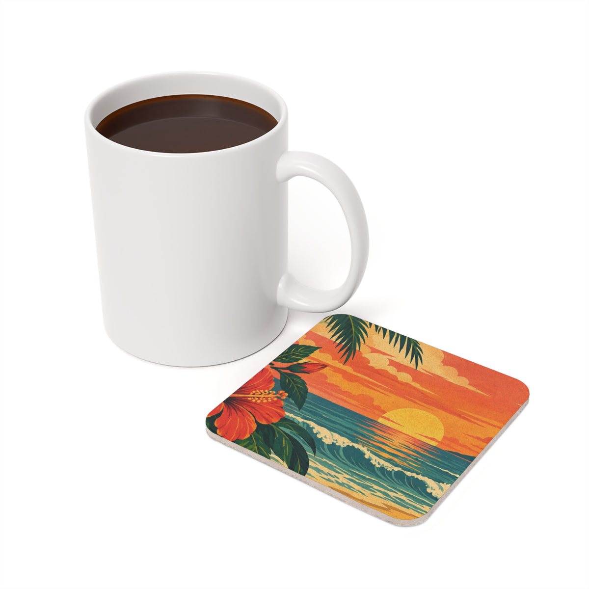 Boricua Tropical Coqui Coaster