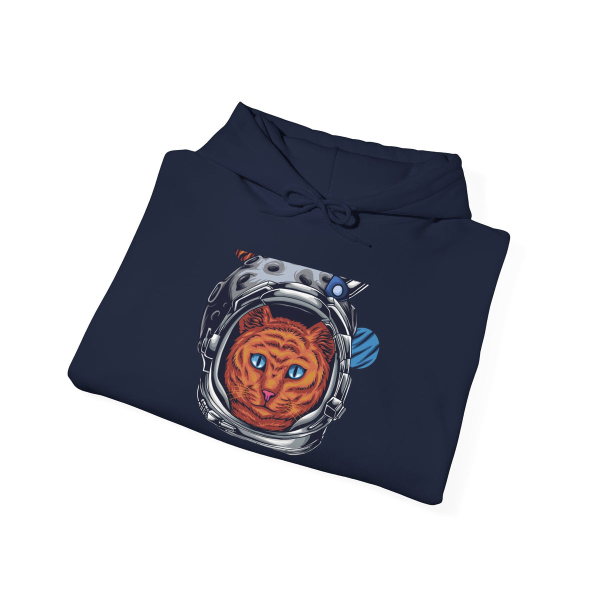 Boricat en la Luna Classic Pullover Hoodie