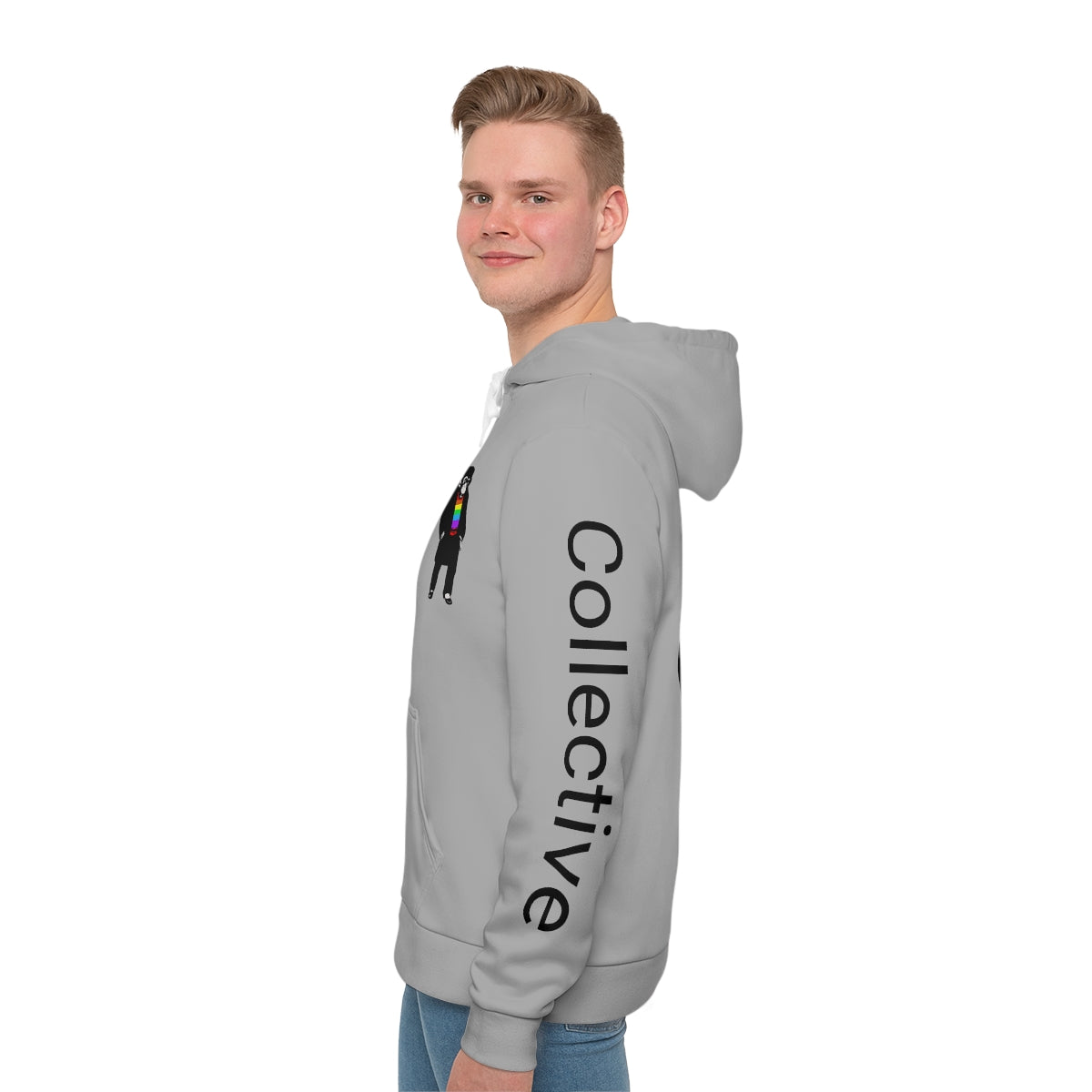 Pride Thicc/Fit Collective Men's All-Over-Print Hoodie