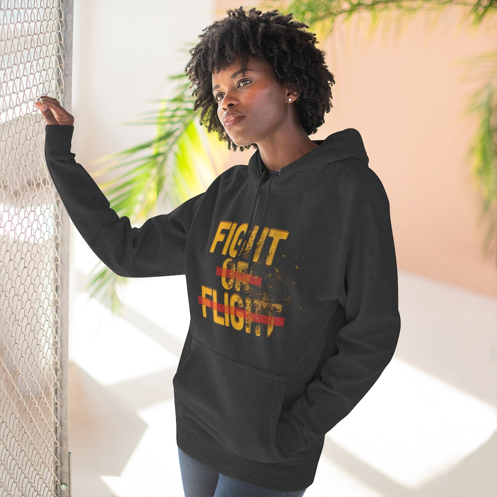 Fight, not flight Premium Pullover Hoodie