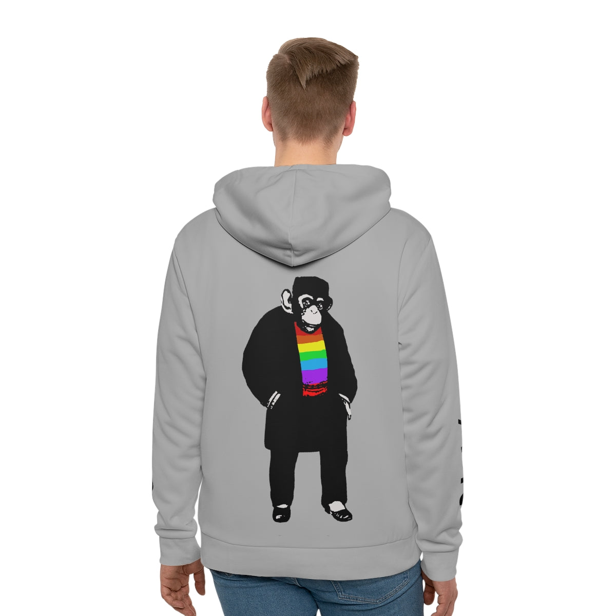 Pride Thicc/Fit Collective Men's All-Over-Print Hoodie
