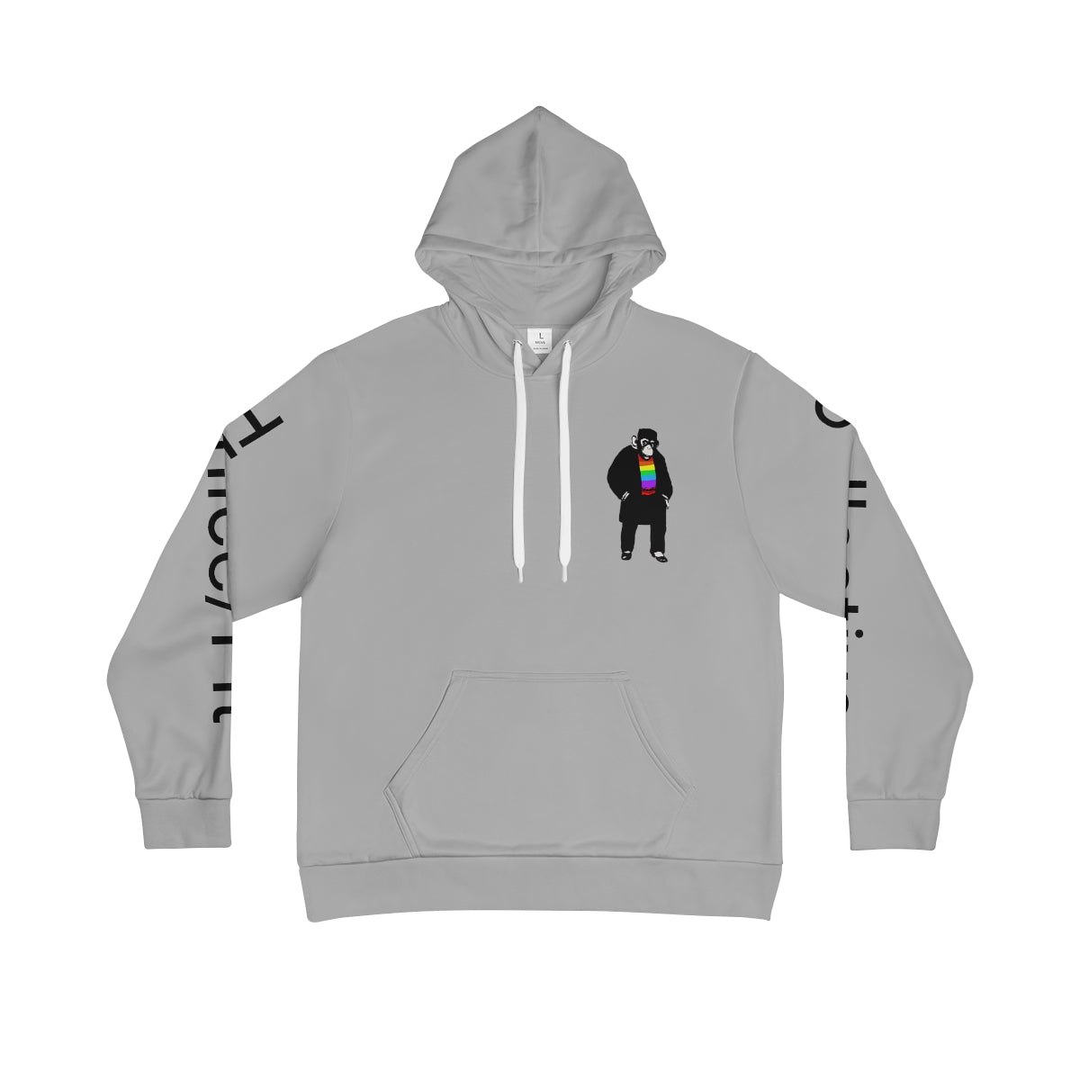 Pride Thicc/Fit Collective Men's All-Over-Print Hoodie