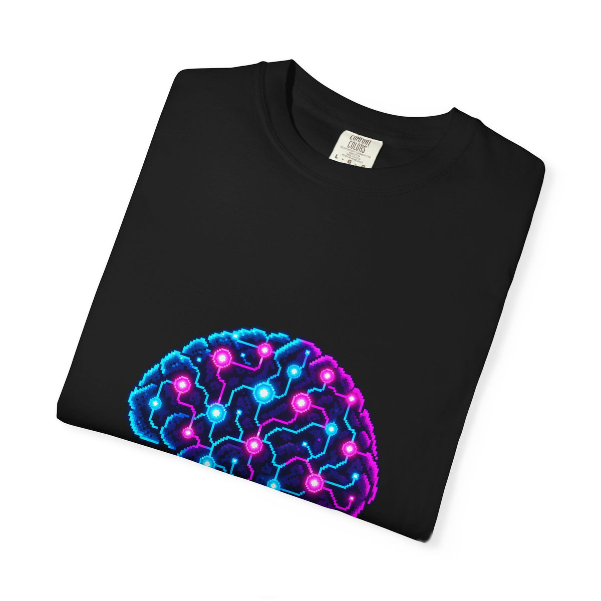 Geek AI Brain Premium Garment-Dyed Tee