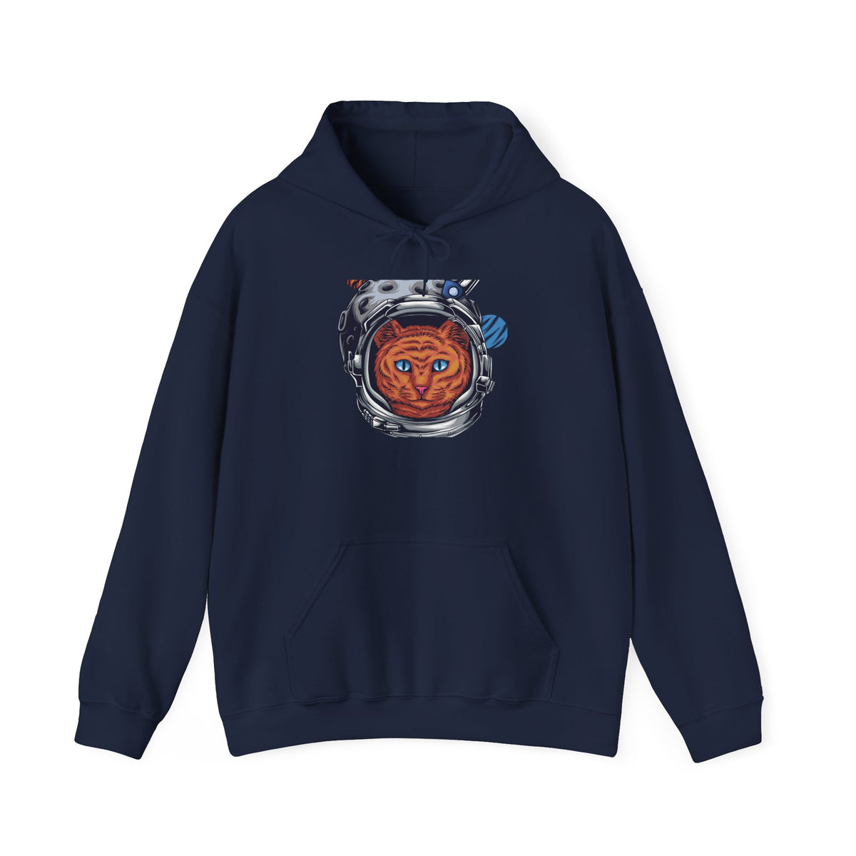 Boricat en la Luna Classic Pullover Hoodie