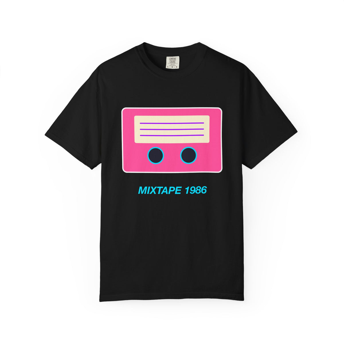 Mixtape 1986 Cassette Premium Garment-Dyed Tee