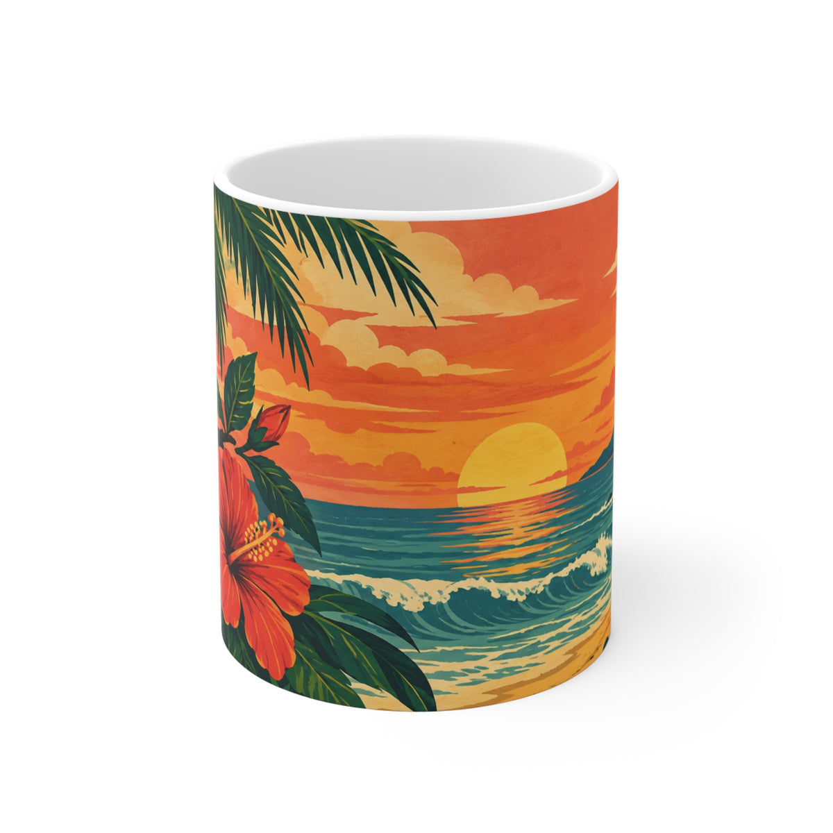 Boricua Tropical Coqui 11oz Ceramic Mug