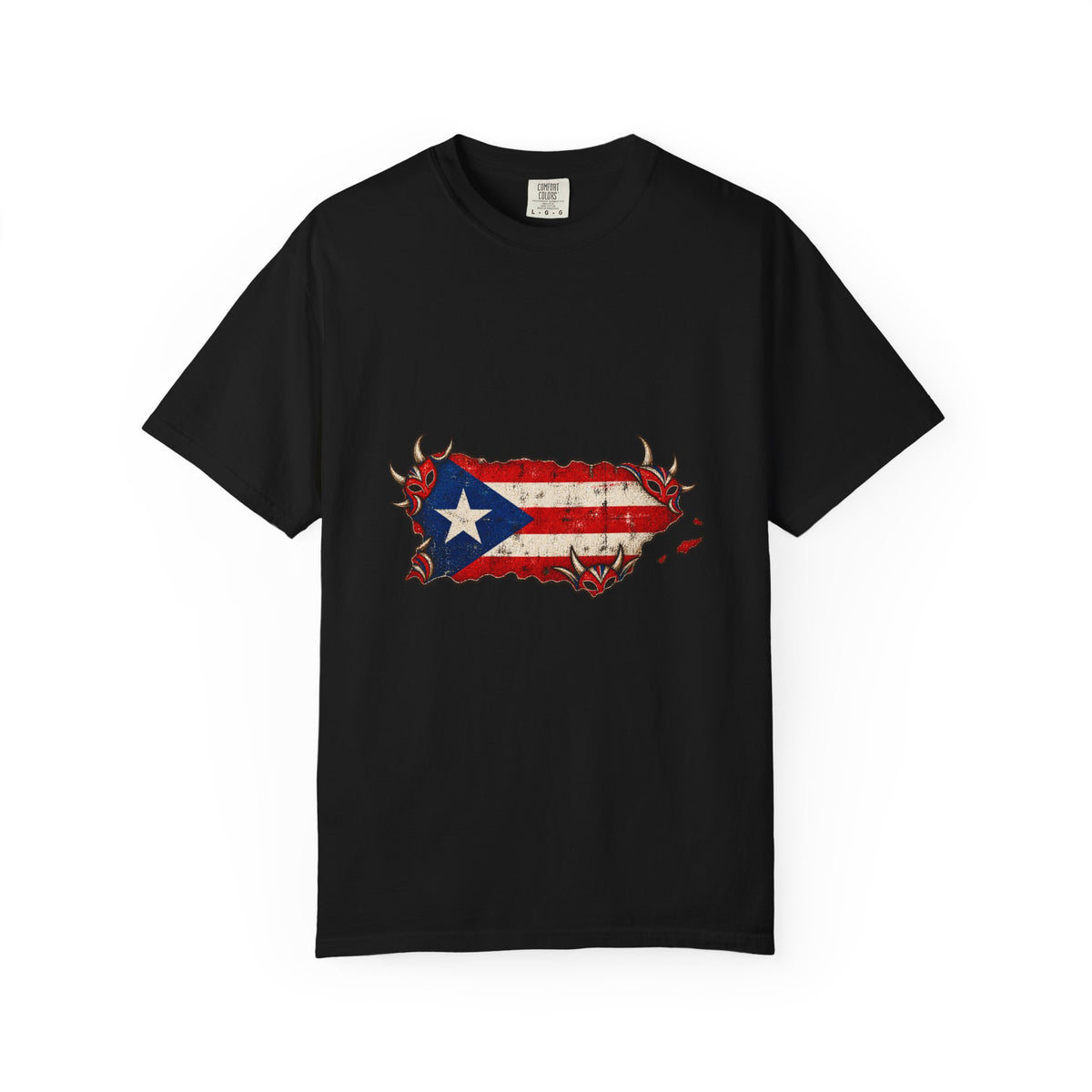 Orgullo Boricua Island Premium Garment-Dyed Tee