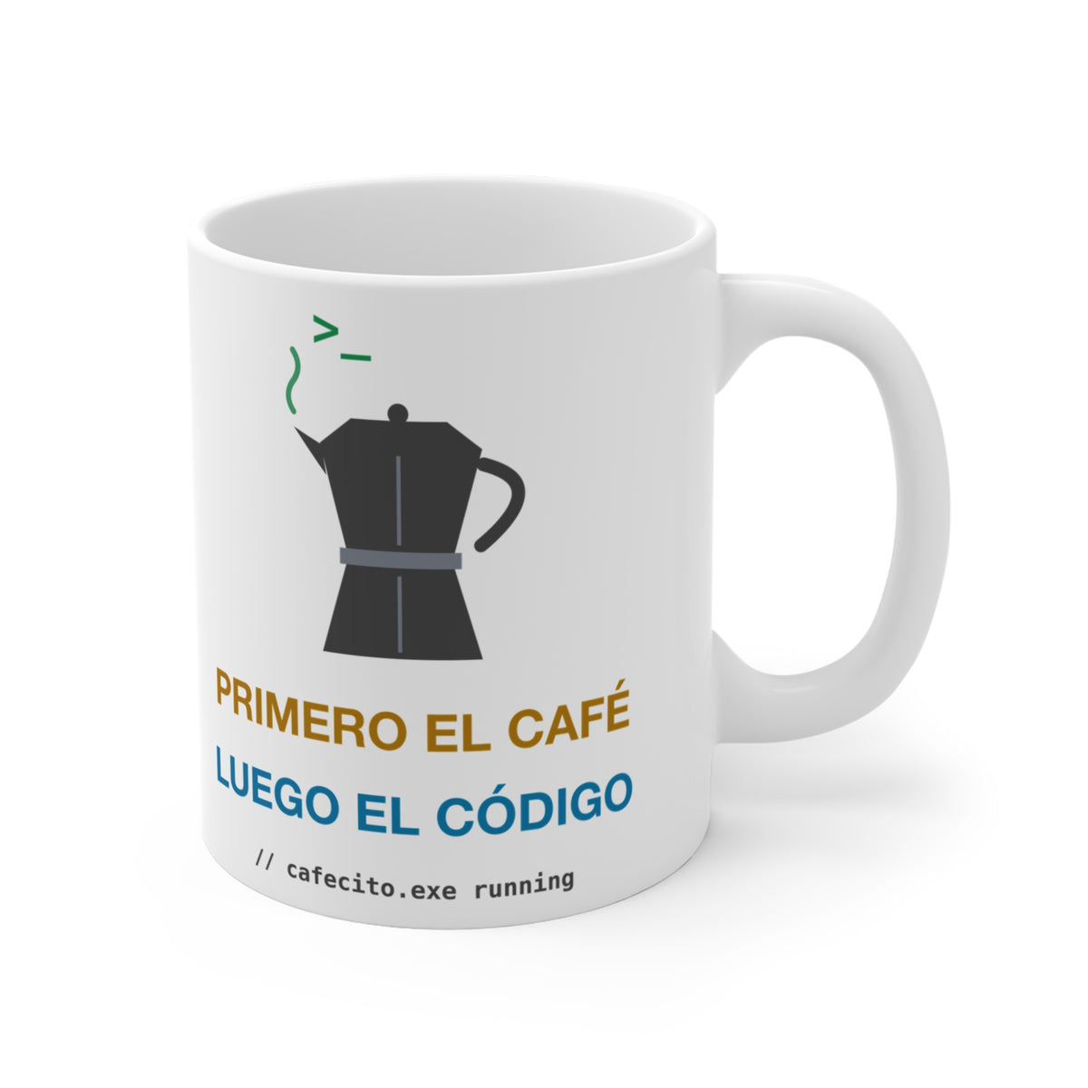 Primero El Café Luego El Código Mug, 11 oz