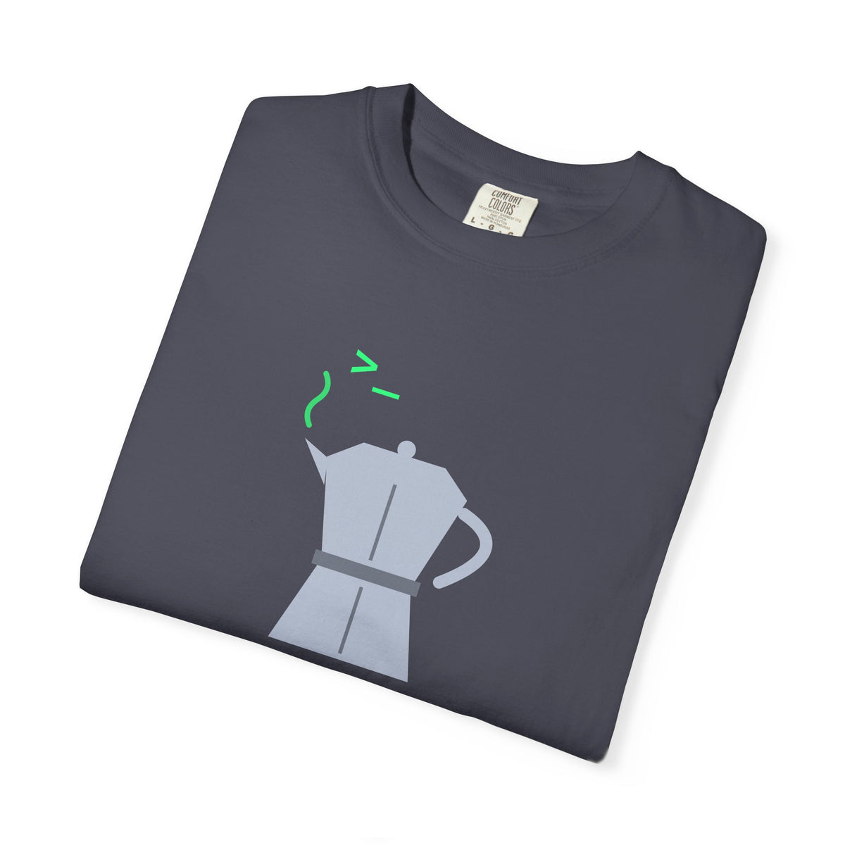 Primero El Café Luego El Código Premium Garment-Dyed Tee