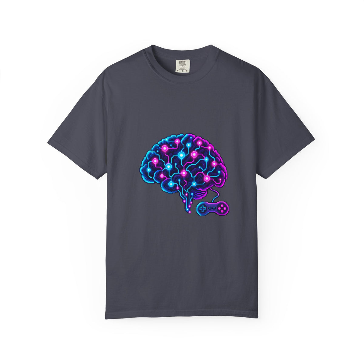 Geek AI Brain Premium Garment-Dyed Tee