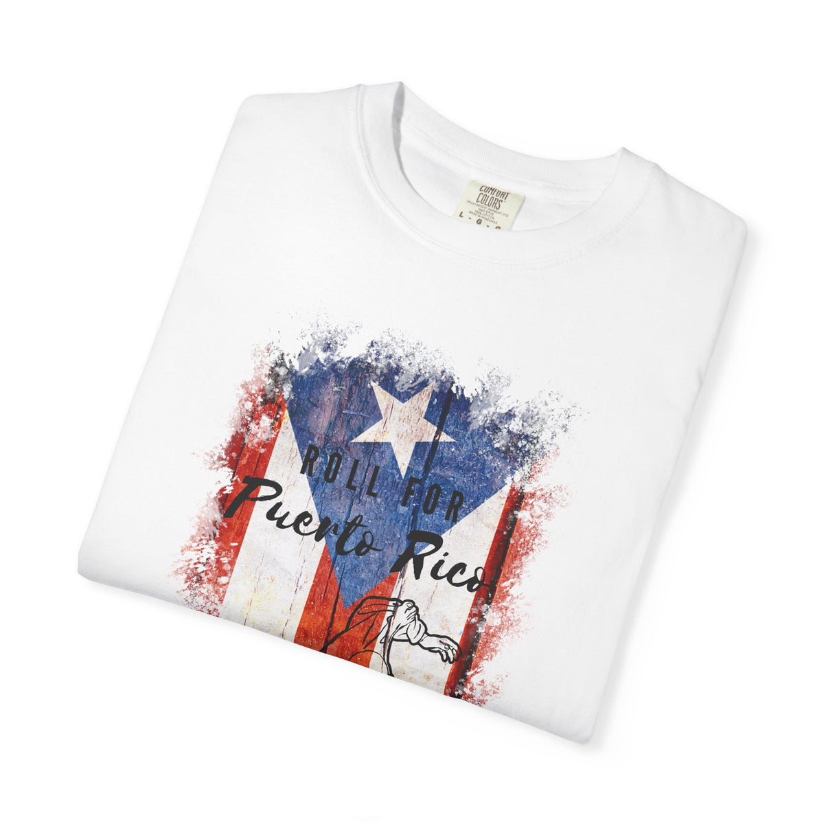 Roll For Puerto Rico Premium Garment-Dyed Tee