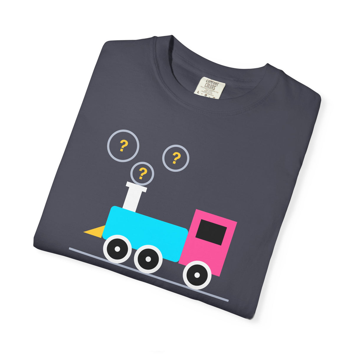 Hallucination Station Retro Train Premium Garment-Dyed Tee