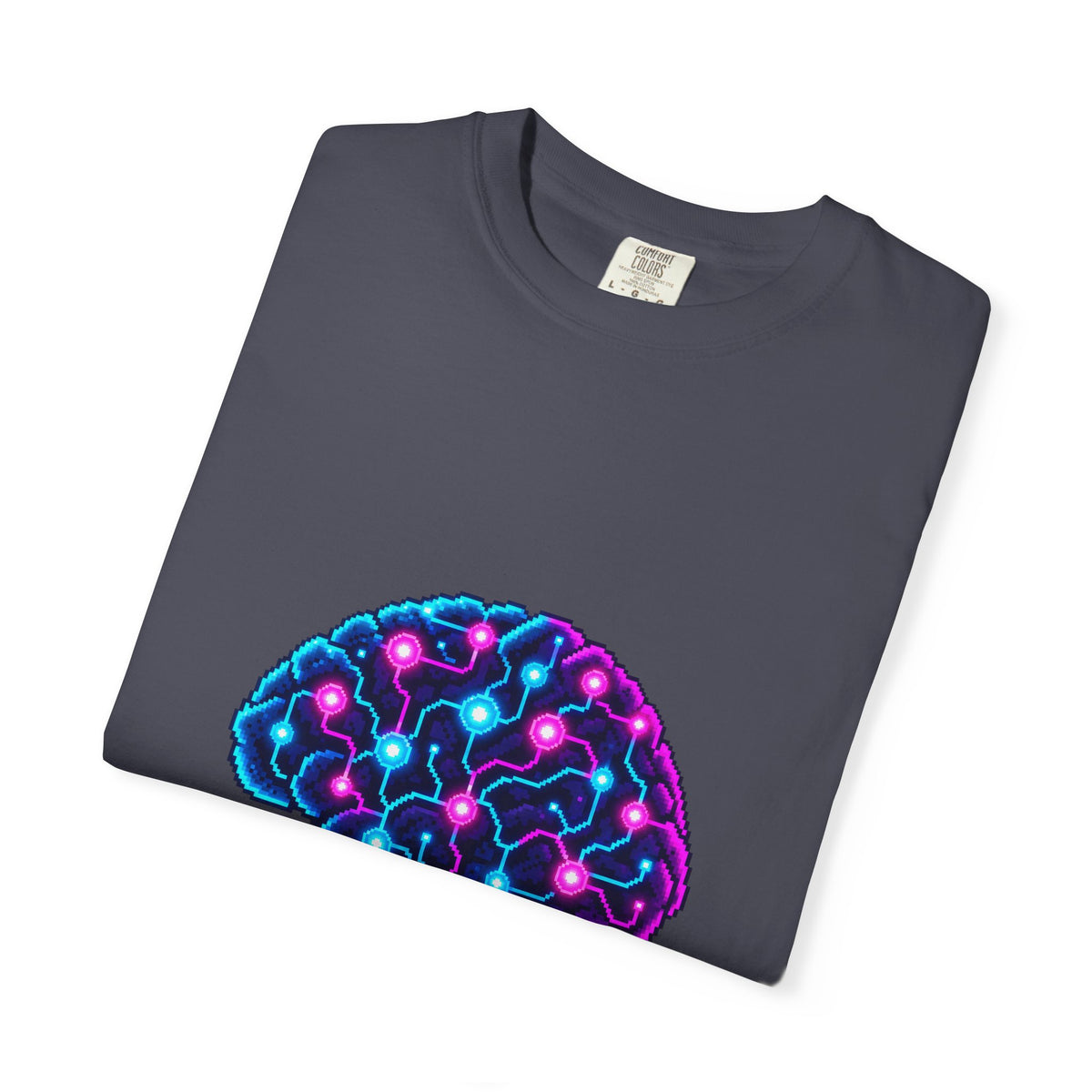 Geek AI Brain Premium Garment-Dyed Tee