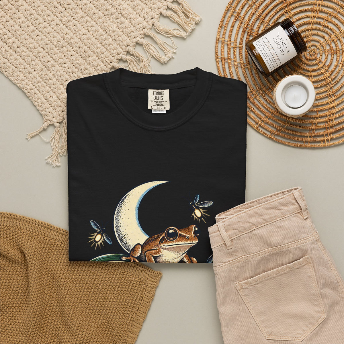 Coqui de Noche Premium Garment-Dyed Tee