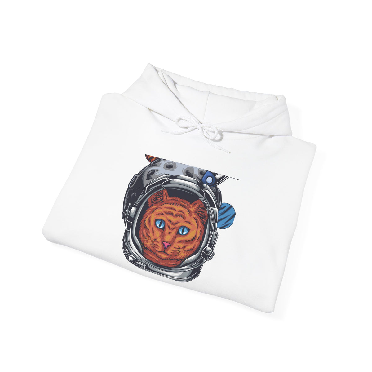 Boricat en la Luna Classic Pullover Hoodie