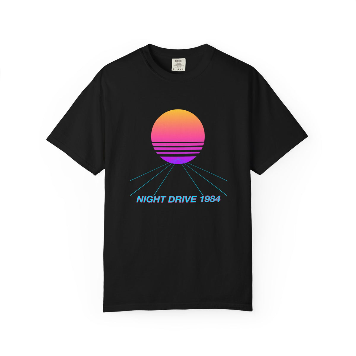 Night Drive 1984 Premium Garment-Dyed Tee