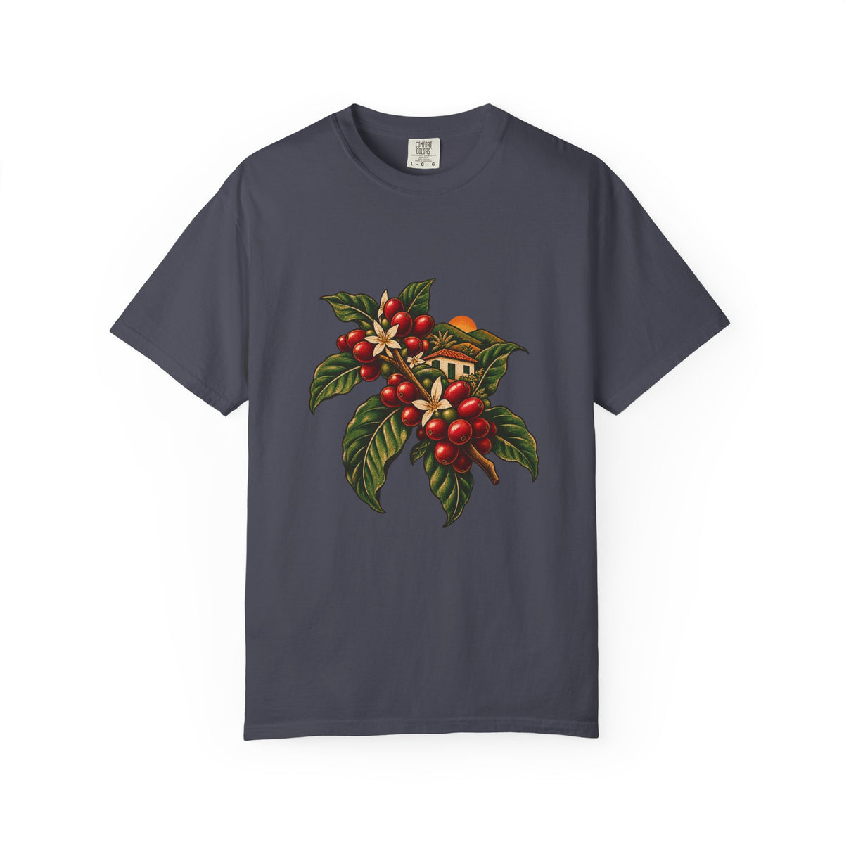 Cafe de Puerto Rico Cerezas Premium Garment-Dyed Tee