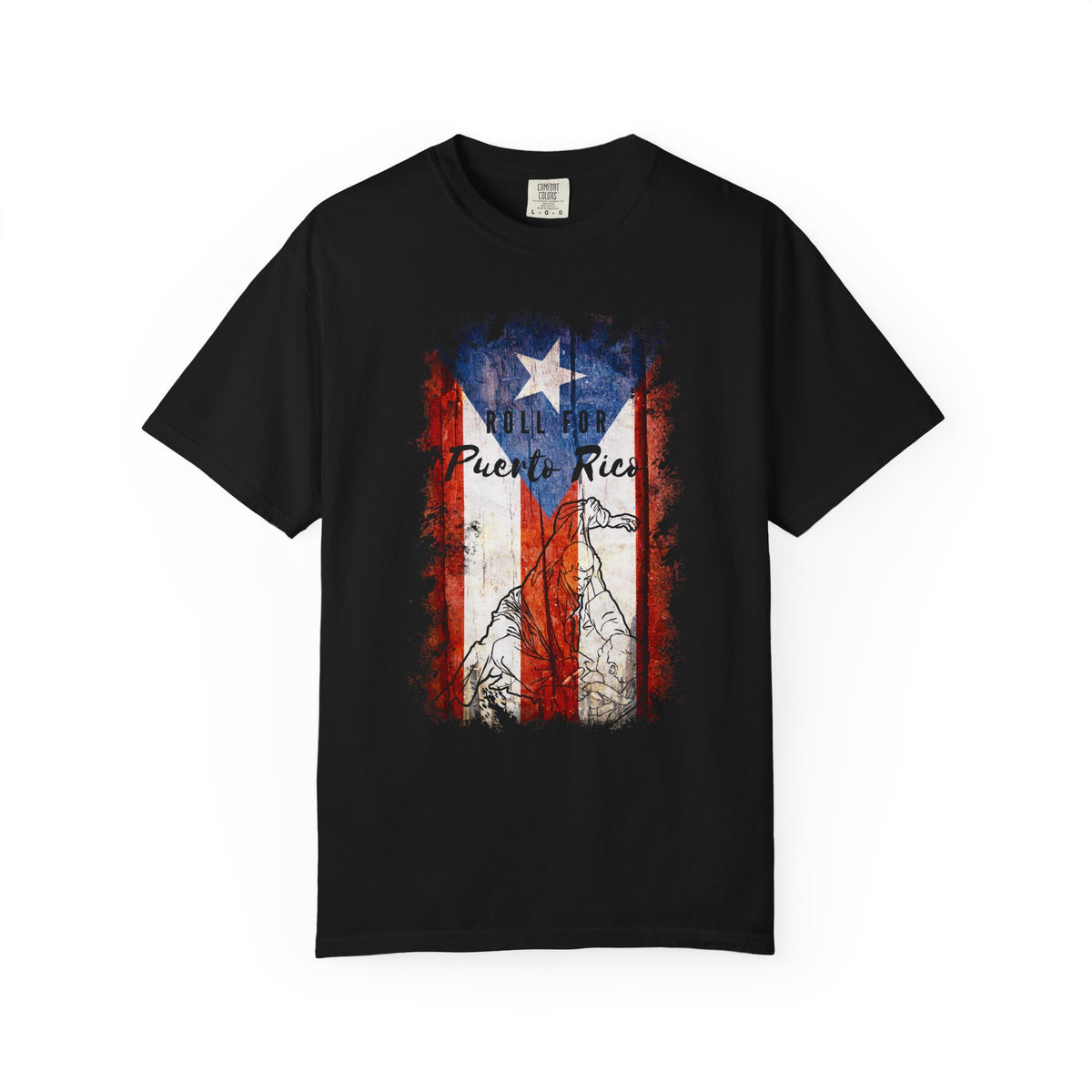 Roll For Puerto Rico Premium Garment-Dyed Tee