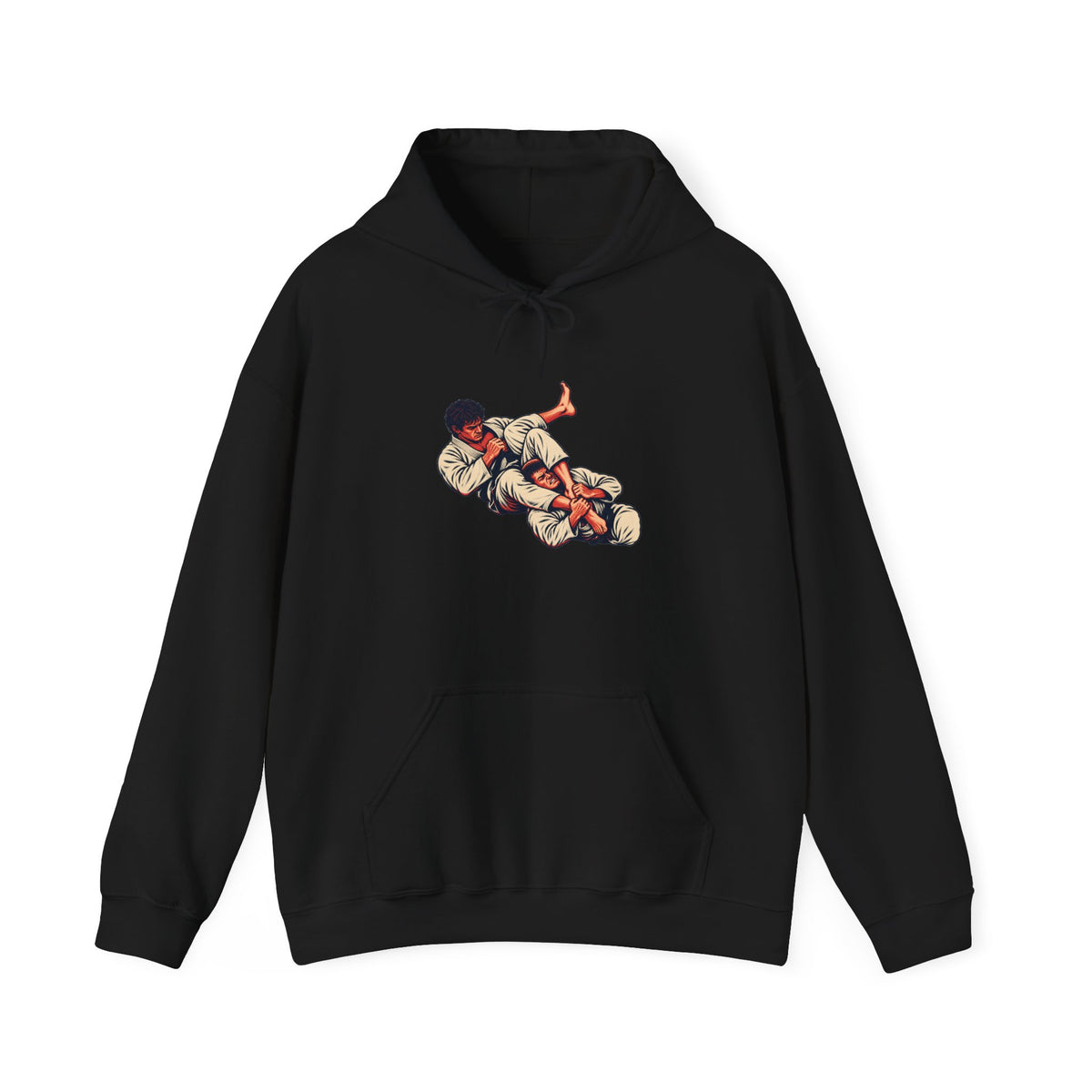 Triangle Choke Jiu-Jitsu Classic Pullover Hoodie