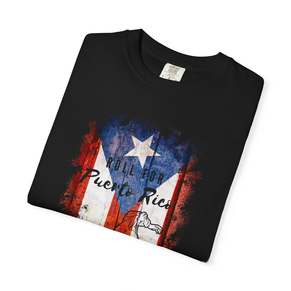 Roll For Puerto Rico Premium Garment-Dyed Tee