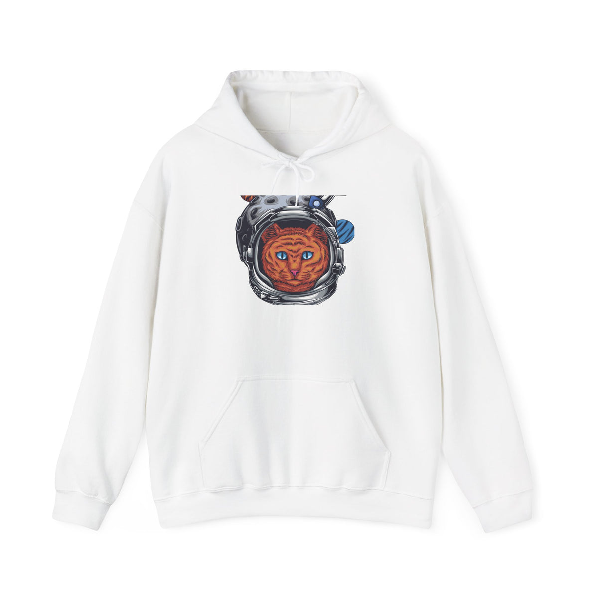 Boricat en la Luna Classic Pullover Hoodie