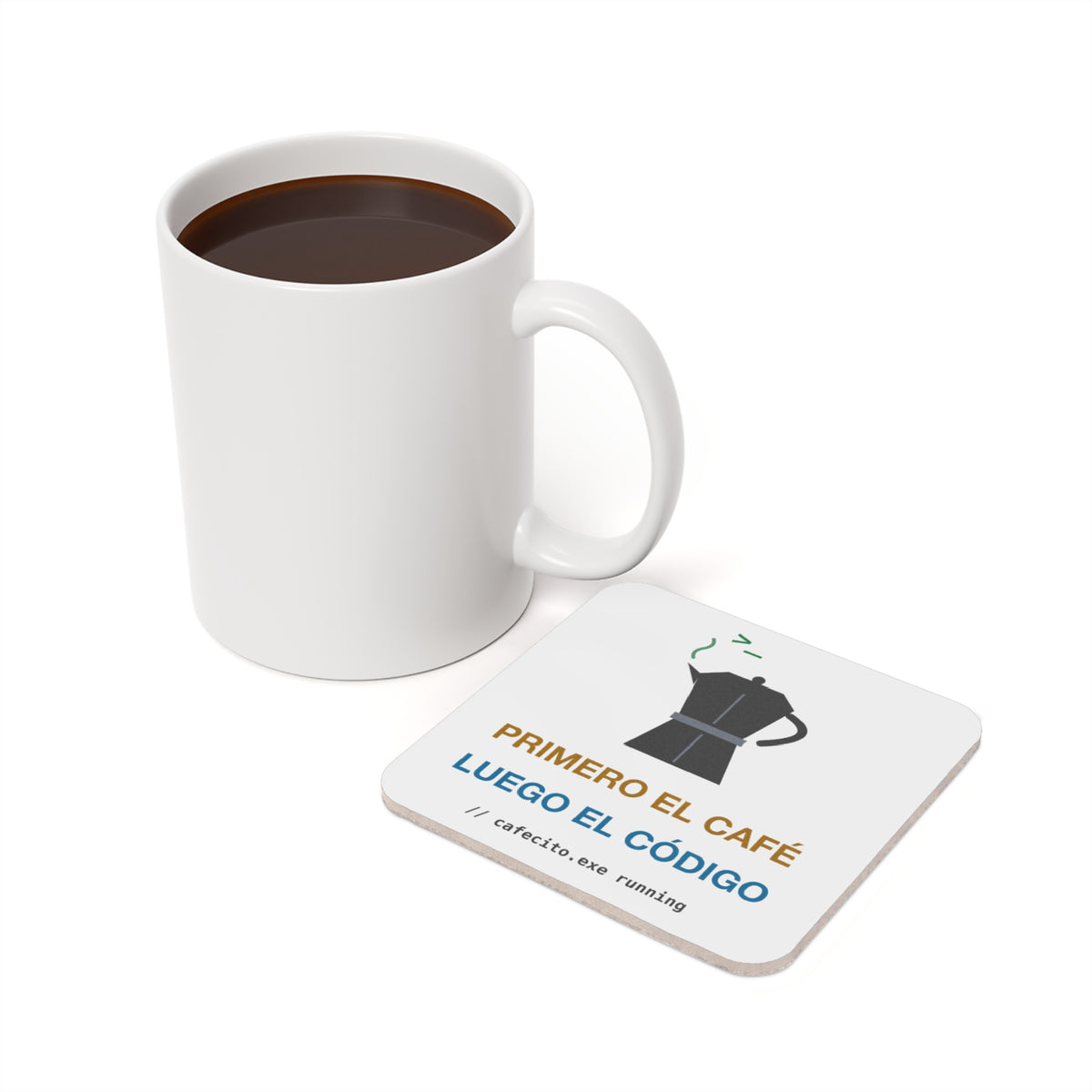 Primero El Café Luego El Código Coaster