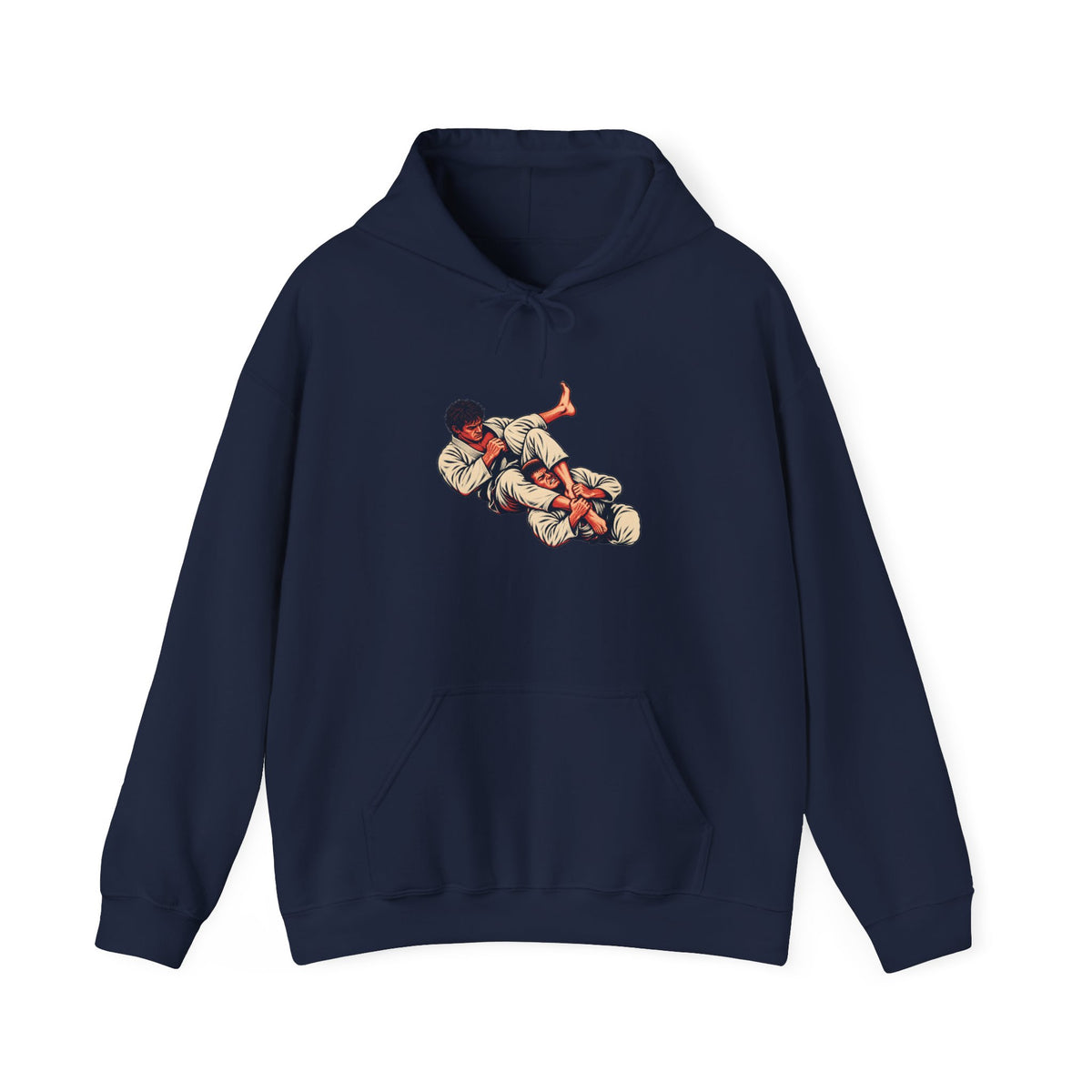 Triangle Choke Jiu-Jitsu Classic Pullover Hoodie