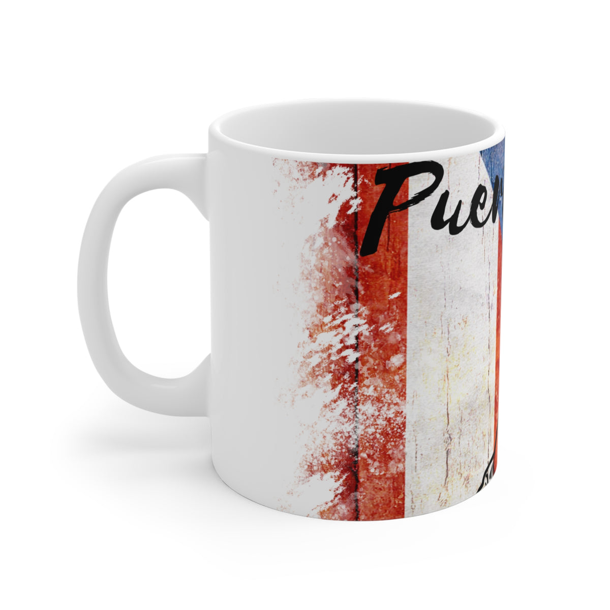 Roll For Puerto Rico Mug, 11 oz