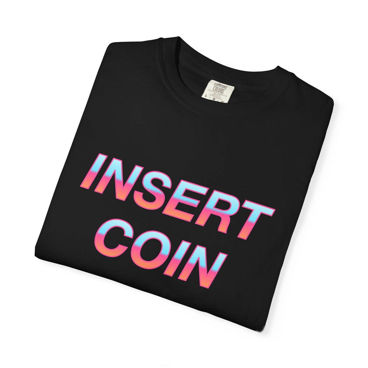 Insert Coin Player 1 Ready Premium Garment-Dyed Tee