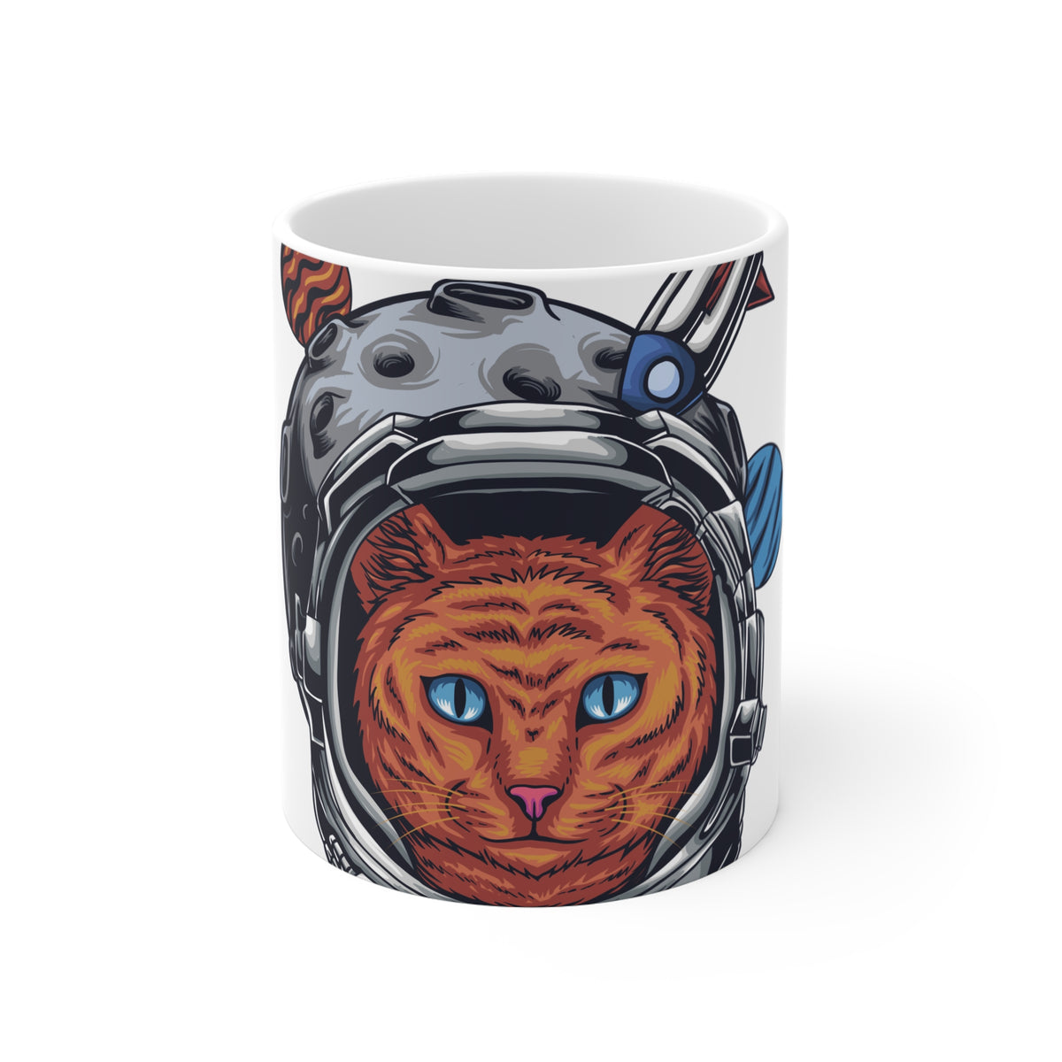 Boricat en la Luna Mug, 11 oz
