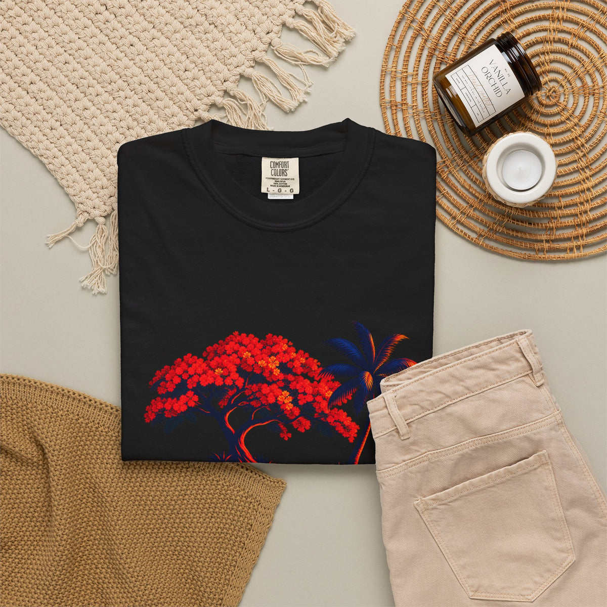 Orgullo Corazon Premium Garment-Dyed Tee