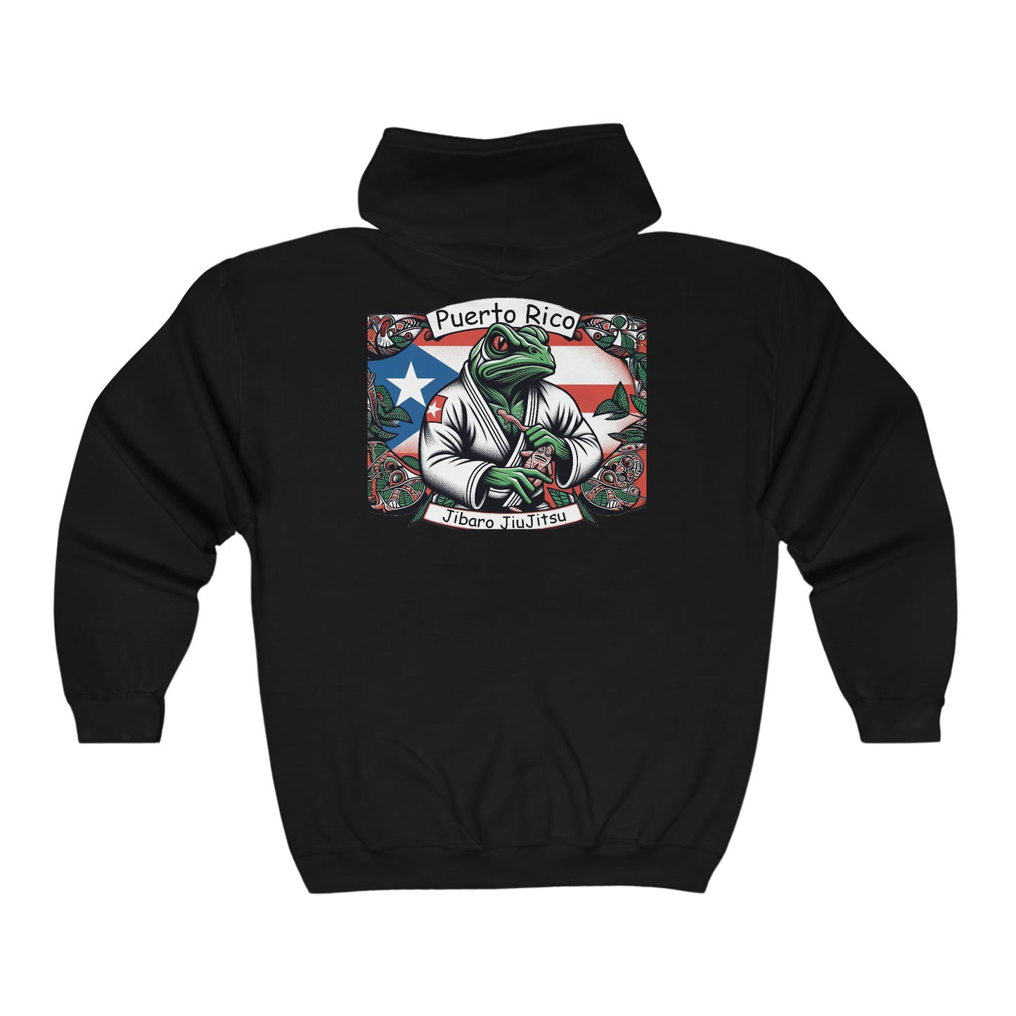 Jibaro JiuJitsu Heavy Blend™ Full Zip Hooded Sweatshirt