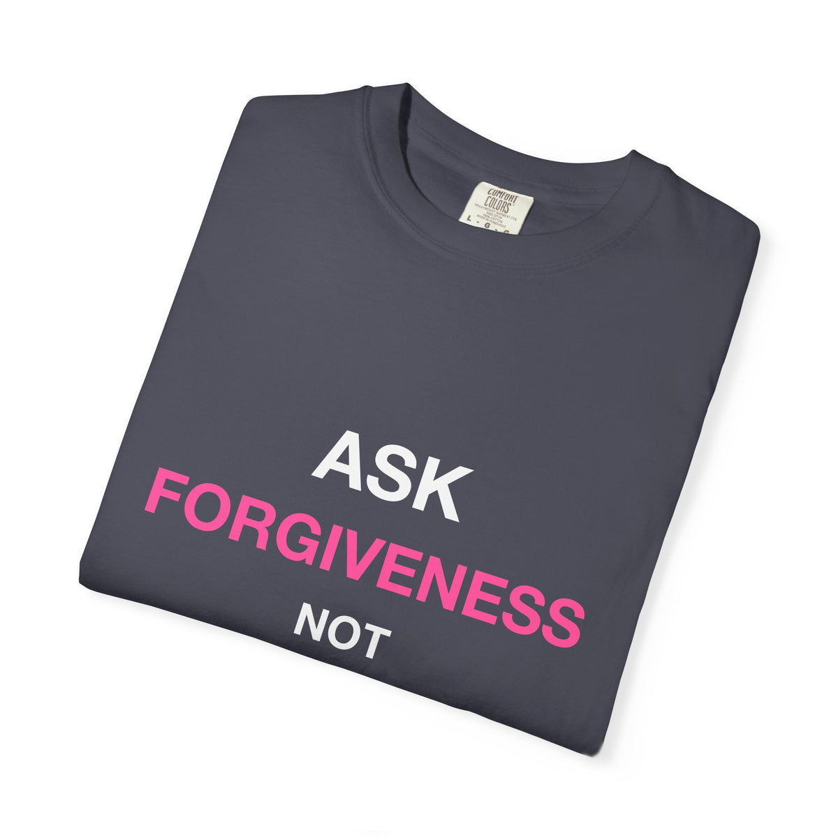 Ask Forgiveness Not Permission Dangerously Skip Permissions Premium Garment-Dyed Tee