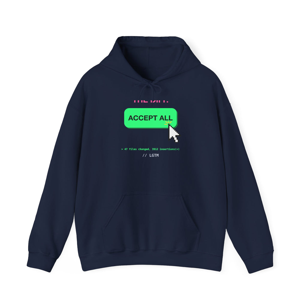 I Didn't Read The Diff Accept All Classic Pullover Hoodie