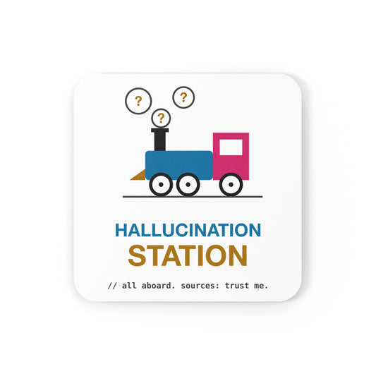 Hallucination Station Retro Train Coaster