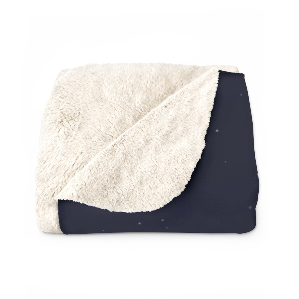Coqui de Noche design on a sherpa fleece blanket, view 7