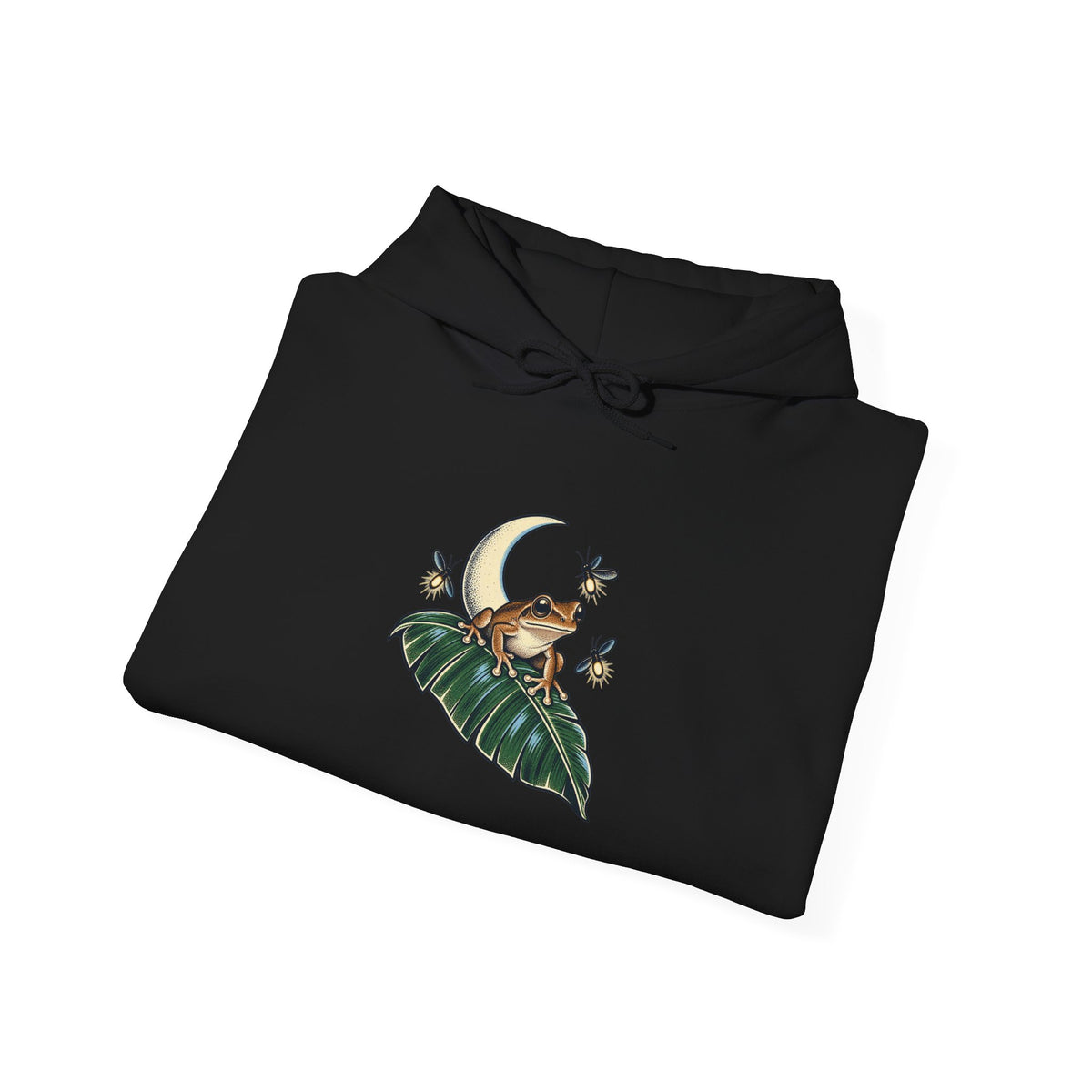 Coqui de Noche design on a classic pullover hoodie, view 5