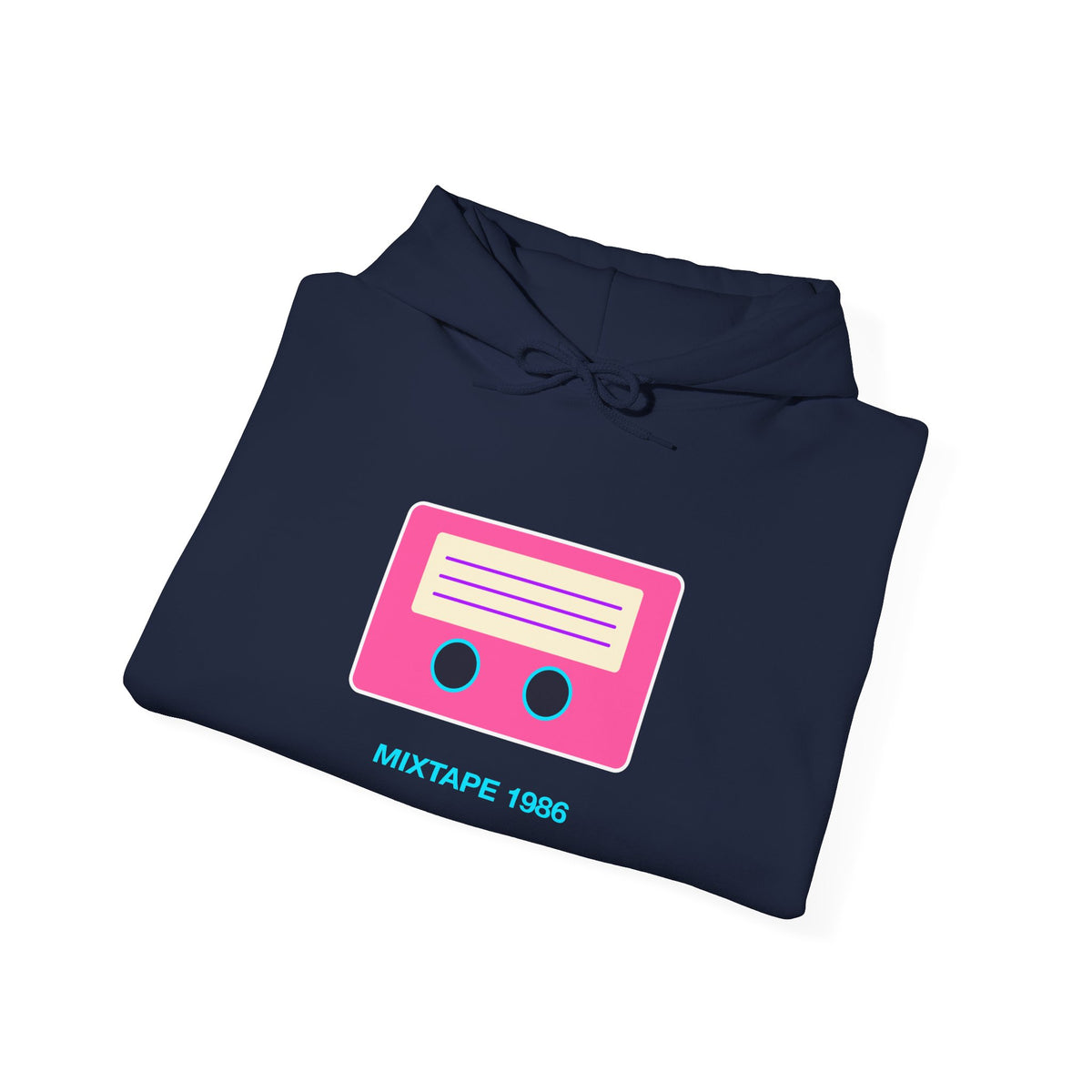 Mixtape 1986 Cassette Classic Pullover Hoodie