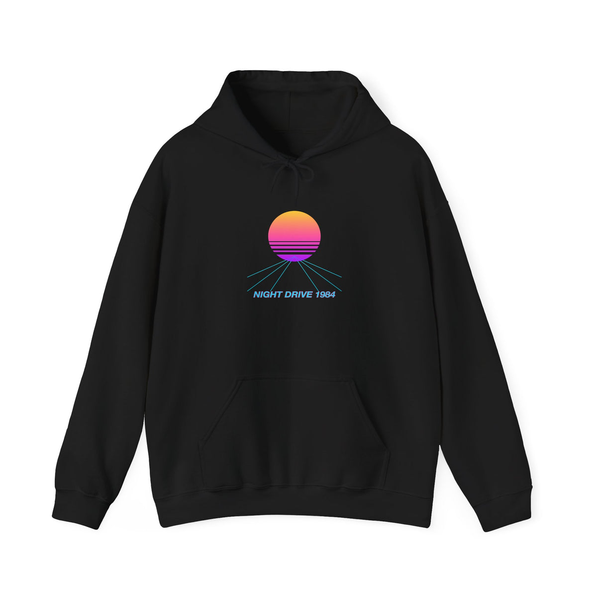 Night Drive 1984 Classic Pullover Hoodie