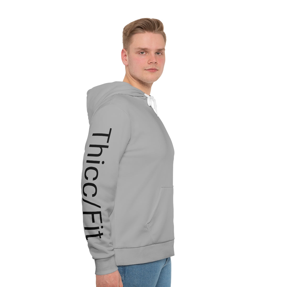 Pride Thicc/Fit Collective Men's All-Over-Print Hoodie