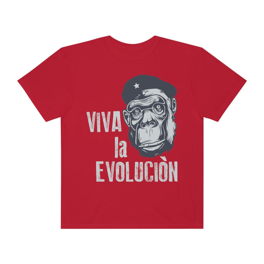 Viva La Evolucion! Unisex Garment-Dyed T-shirt