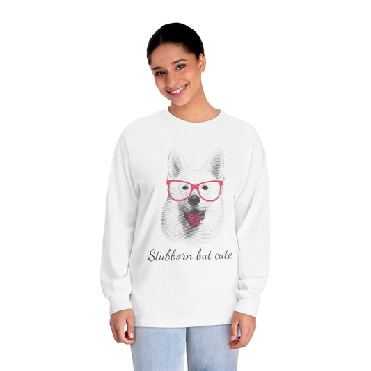 Stubborn but Cute Unisex Classic Long Sleeve T-Shirt